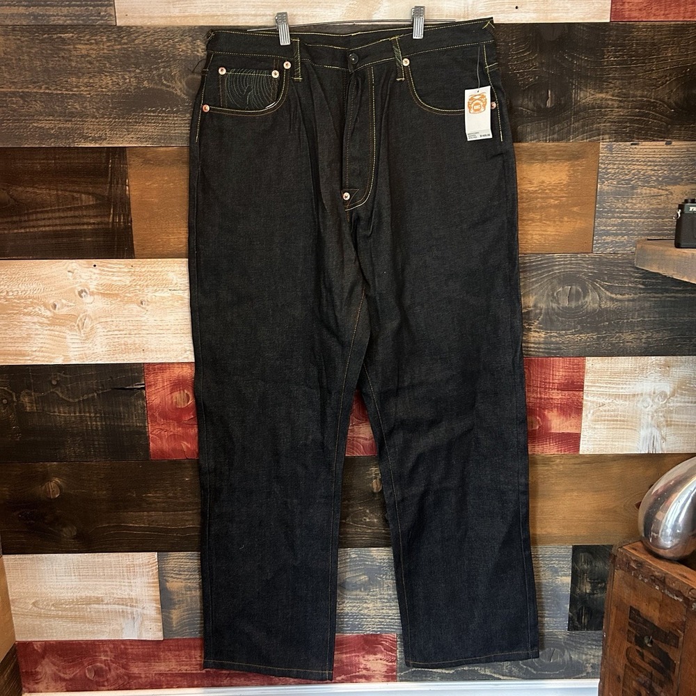 Brand New Red Monkey Denim Jeans Made By Martin Ksohoh Y2K 38